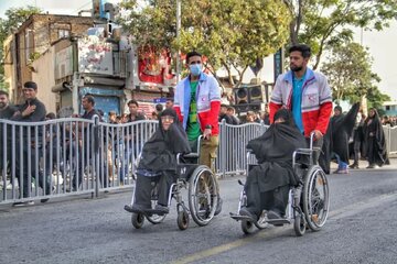 اعزام ۸۰ جوان هلال احمر یزد برای خدمت‌رسانی به زائران امام رضا (ع) 