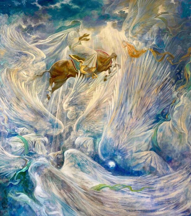 هنر در ستایش پیامآور جاودانگی