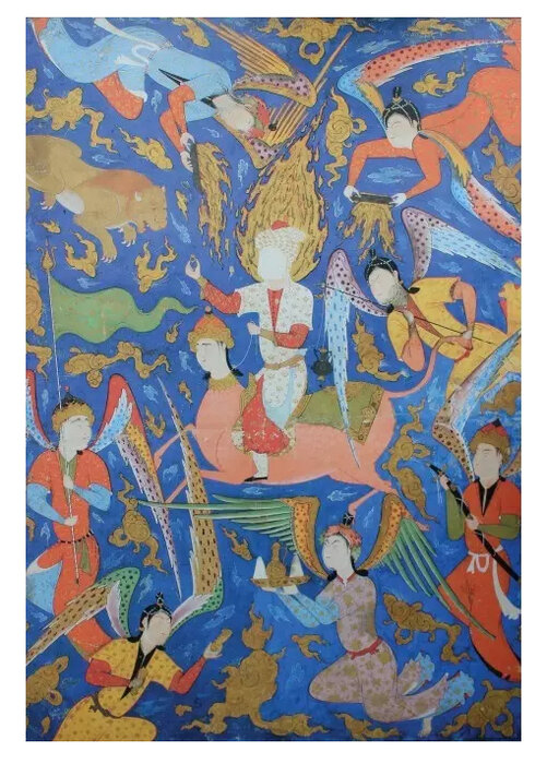 هنر در ستایش پیامآور جاودانگی