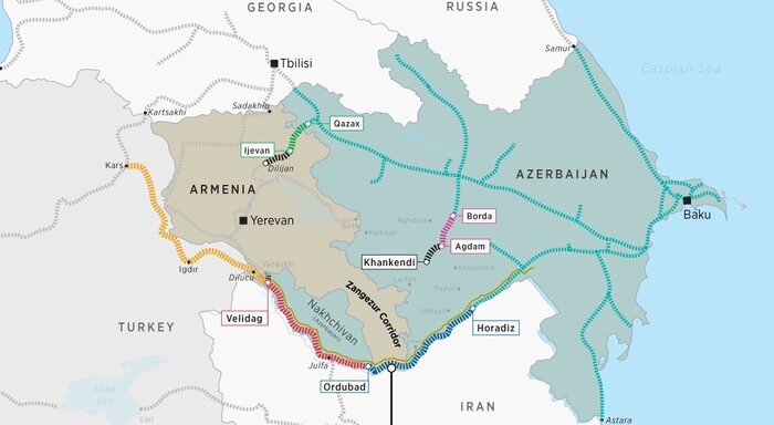دلایل اقتصادی و ژئوپلیتیکی ارمنستان برای بازنشدن دالان زنگزور