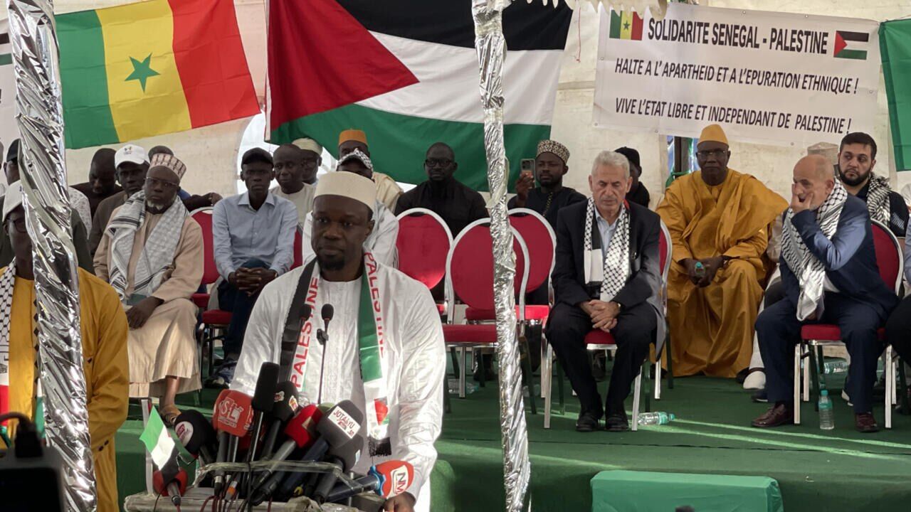 Palestine – Afrique : le Premier ministre du Sénégal participe à une mobilisation pro-Gaza