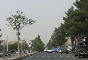 وزش باد در خراسان جنوبی شدت می‌گیرد