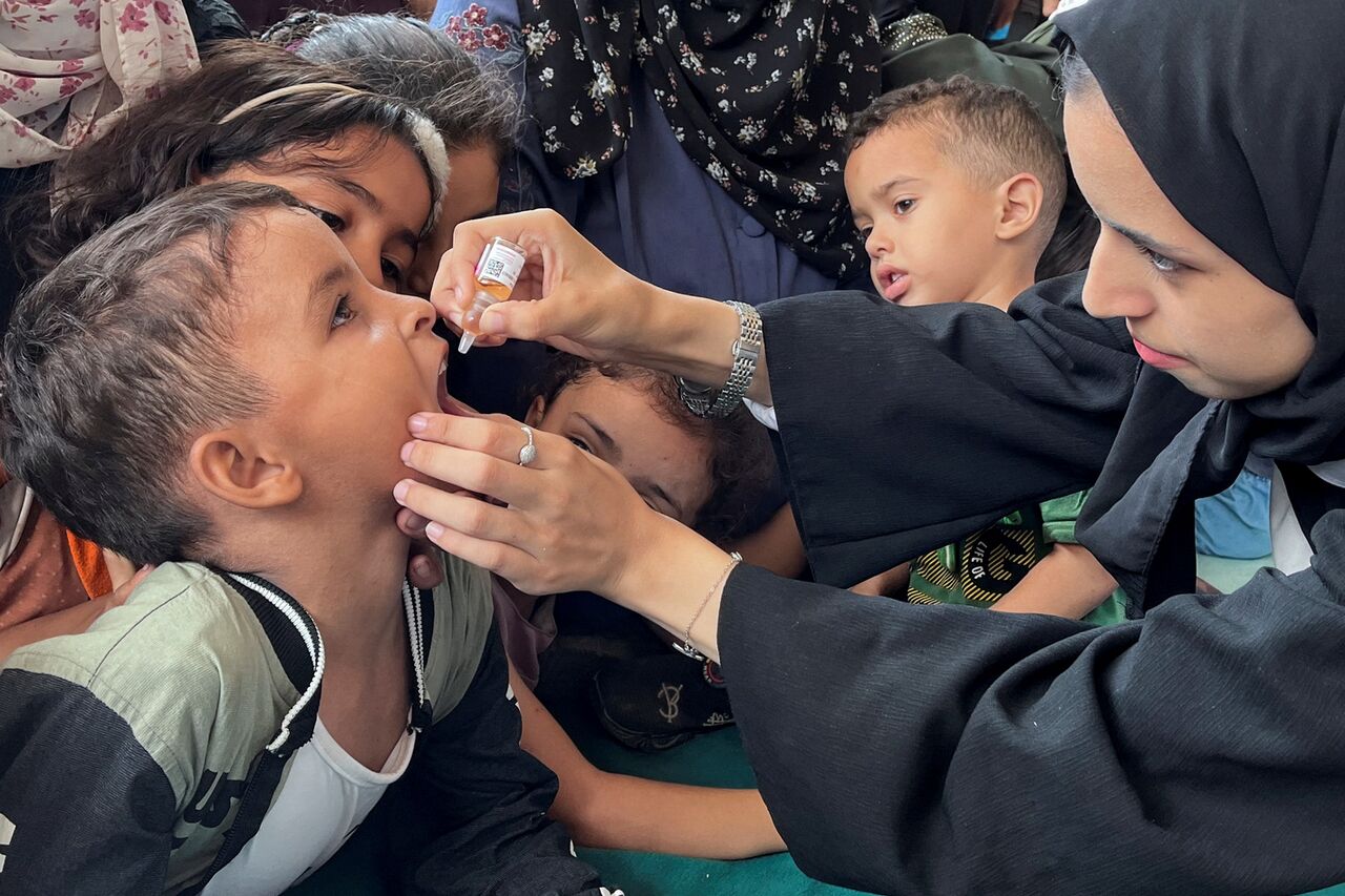 MSF blames Israel for polio outbreak in Gaza