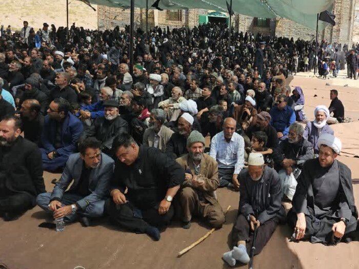 پیادهروی ۳۰ کیلومتری دلدادگان رضوی در منطقه مرزی زیرکوه