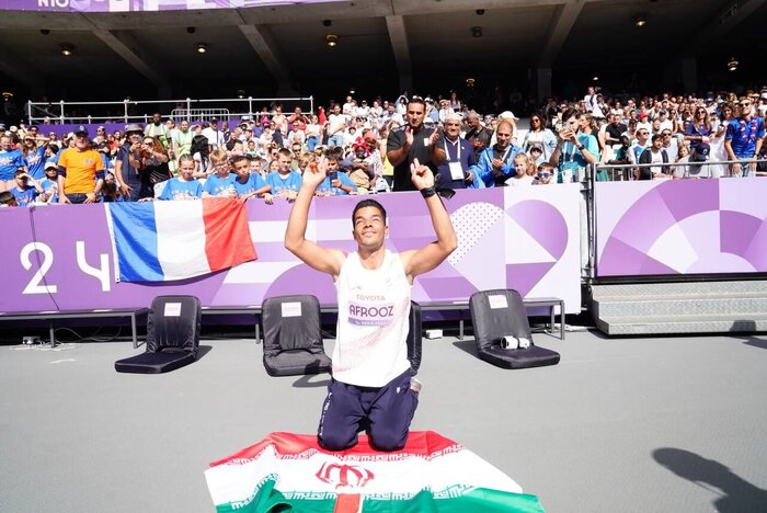 Lanzador de jabalina iraní consigue la medalla de oro en los Juegos Paralímpicos 2024