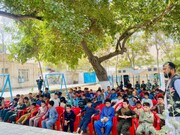 مرکز انتقالی و حمایوی برای ۱۰۰ کودک کارگر روی جاده‌ی در بغلان افتتاح شد