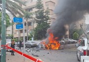 Car explodes near police station in northern occupied Palestine