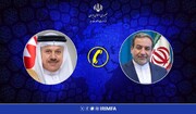 Iranian, Bahraini FMs call for broadening of cooperation