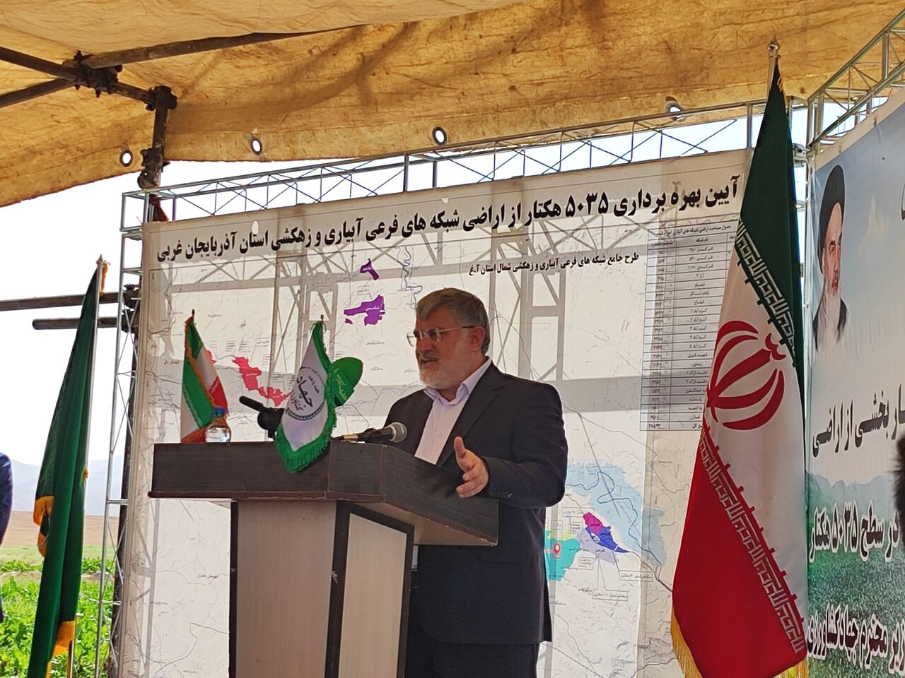 استاندار آذربایجانغربی: تغییر الگوی کشت با اقناع کشاورزان محقق میشود