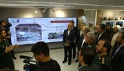 Presidente iraní visita la sede de construcción de Jatam-al Anbiya