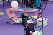 Iranian female javelin thrower bags bronze in Paris Paralympics