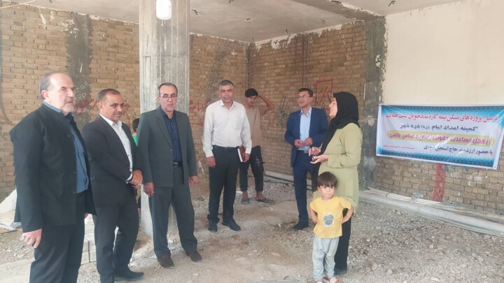 کمک هفت میلیارد ریالی نیکوکار تهرانی برای تأمین مسکن نیازمندان درهشهری