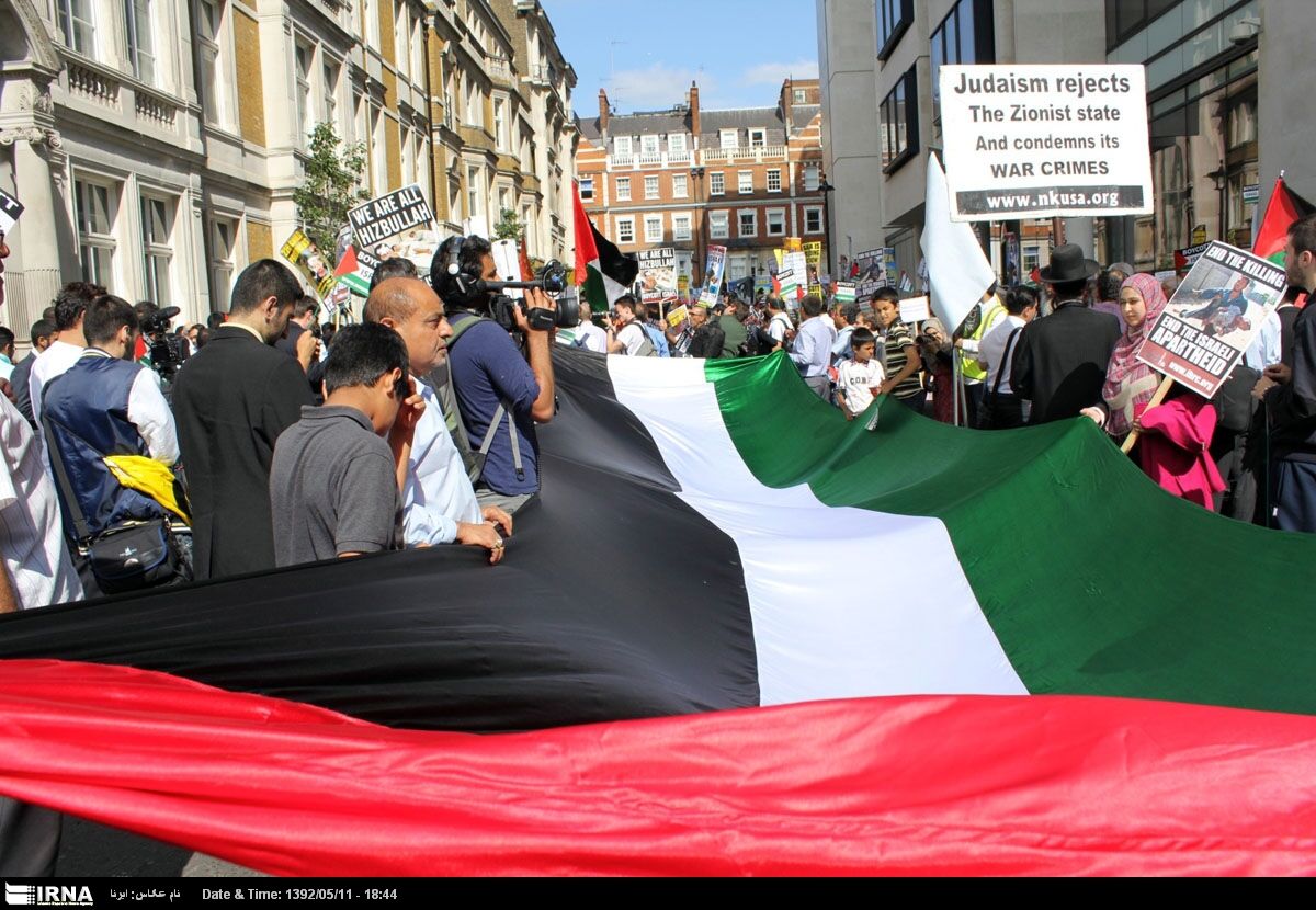 Pro-Palestine rally in Ireland as UK PM visits Dublin