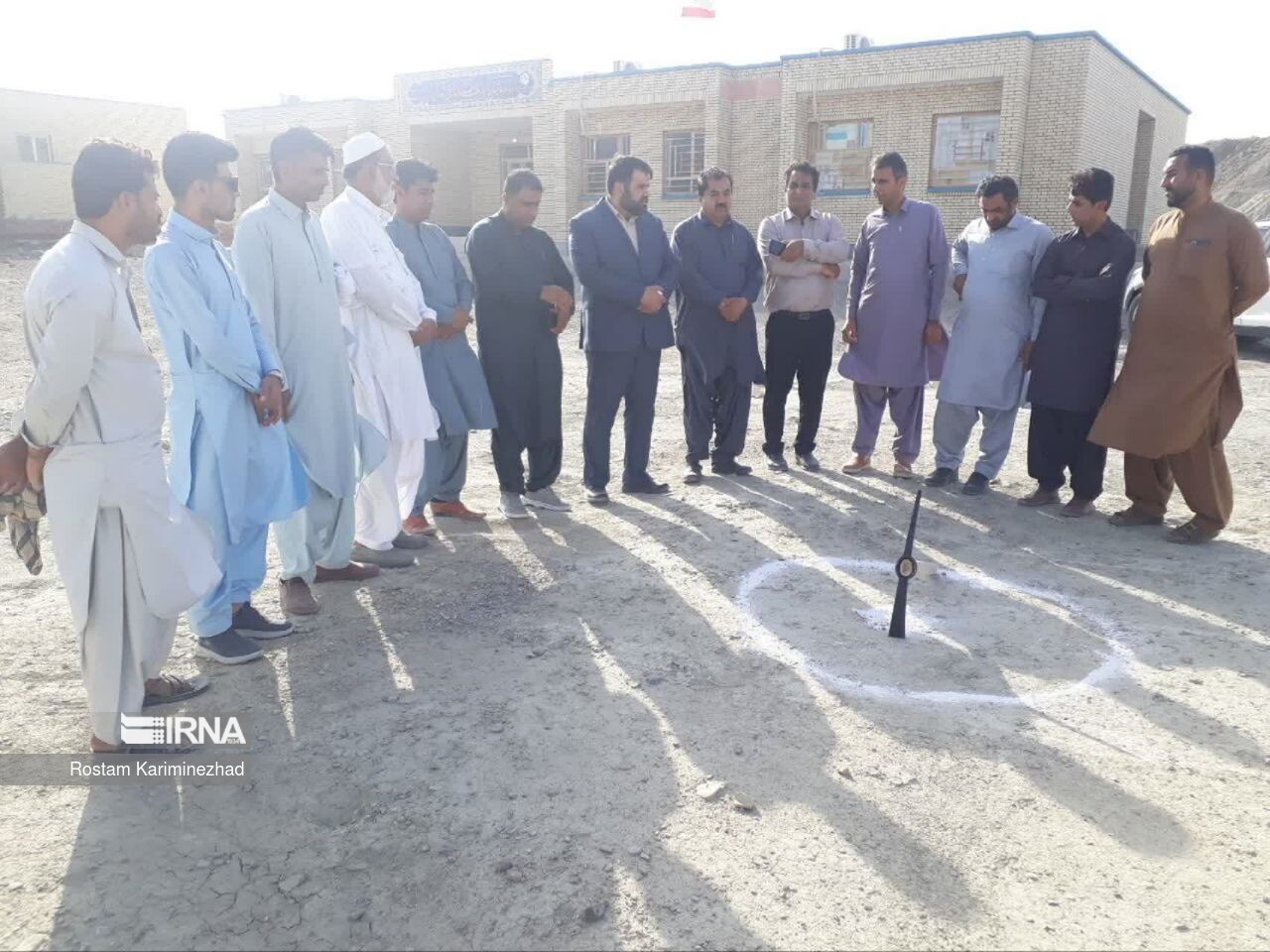 ۲ طرح آموزشی و ورزشی در دشتیاری بلوچستان کلنگ زنی شد