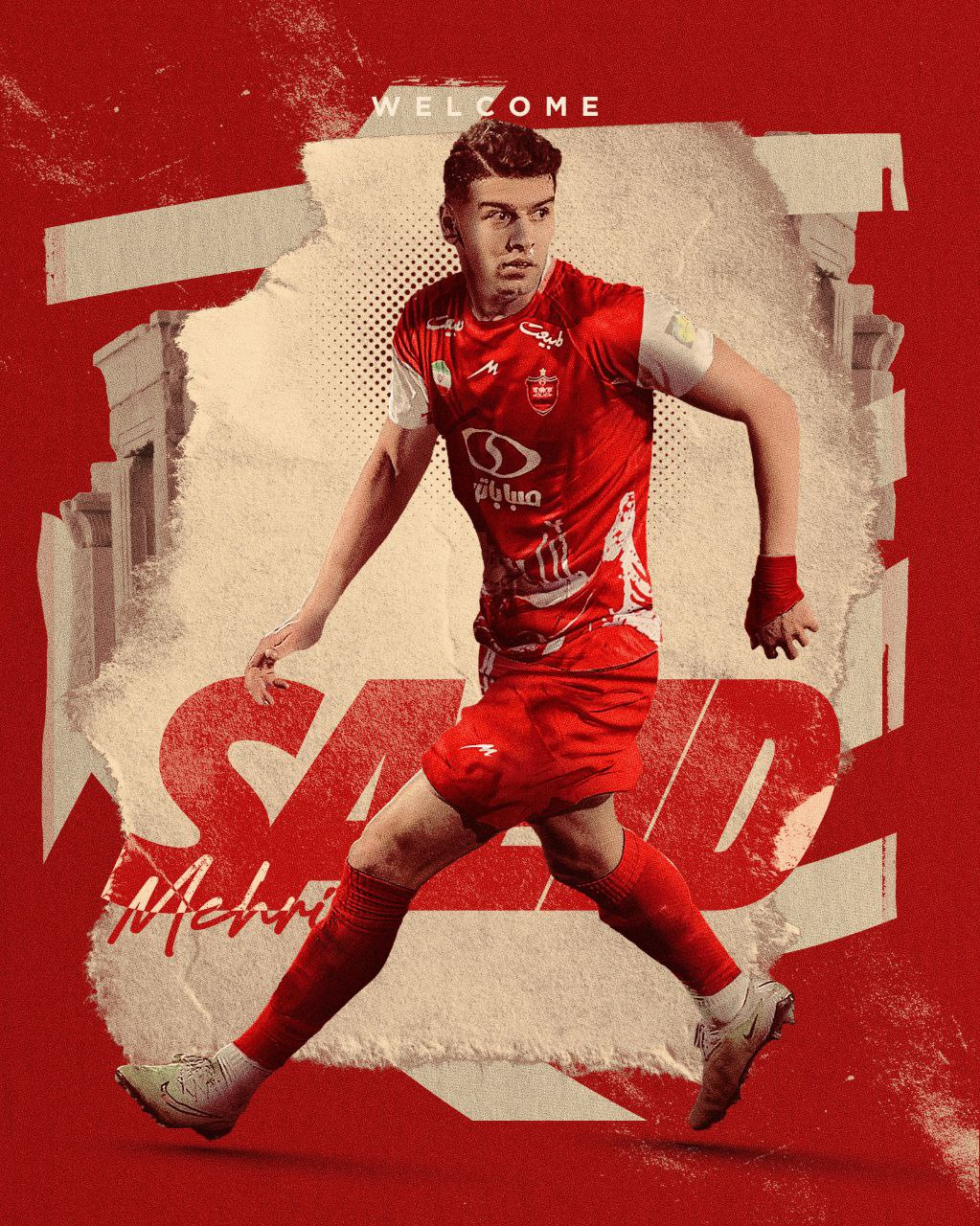 هافبک سابق استقلال یاغی جدید فوتبال ایران، مهری به پرسپولیس پیوست