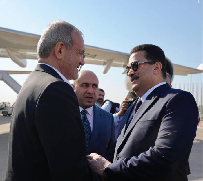 استقبال رسمی نخست وزیر عراق از رئیس جمهوری اسلامی ایران + عکس