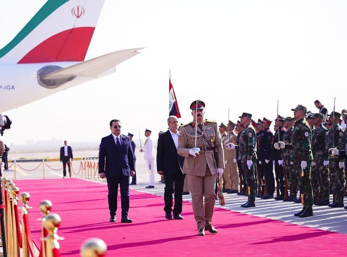 Iran president officially welcomed by Iraqi PM