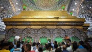 Pezeshkian visits holy Shia sites in Karbala