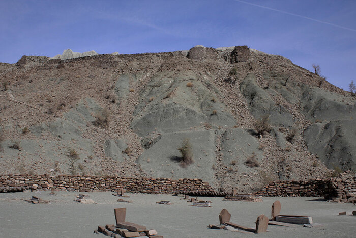 رد پای سارقان میراث فرهنگی در «قلعه اللهوردیخان» بشاگرد