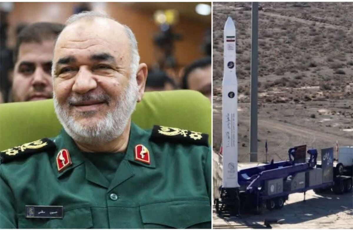 IRGC chief hails successful launch of Chamran 1 satellite - IRNA English