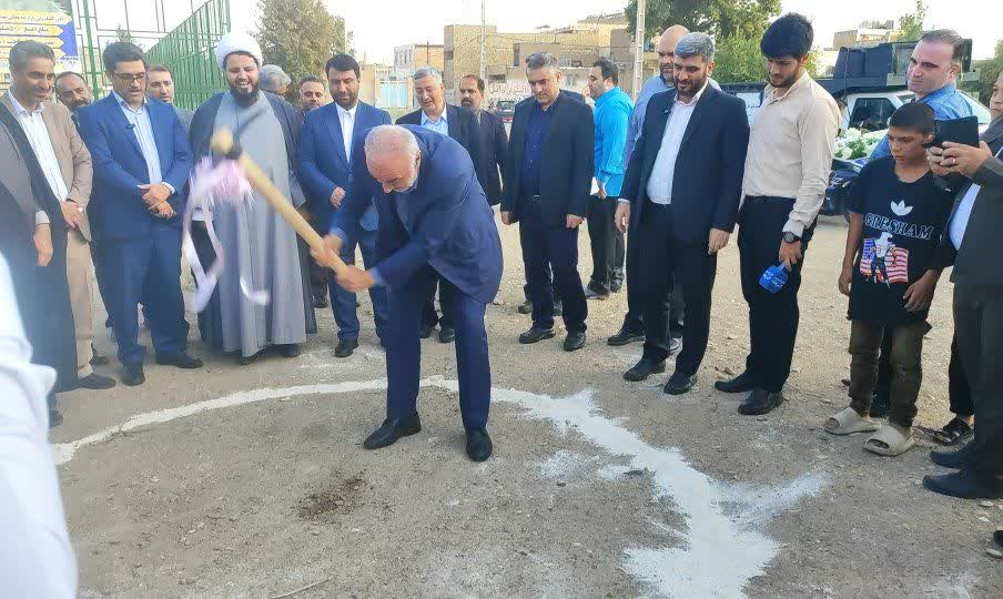 استاندار تهران چندین پروژه عمرانی، ورزشی و خدماتی در ورامین افتتاح کرد