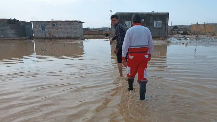 ۵۳ خانوار سیل‌زده در گلستان خدمات امدادی دریافت کردند