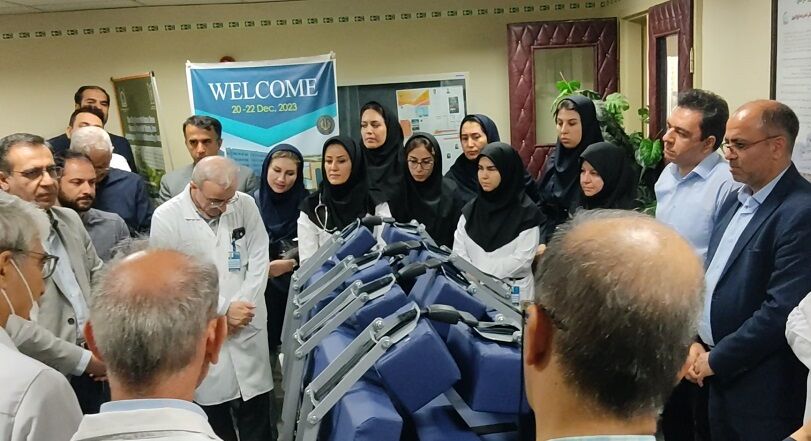 رونمایی از تخت ICU با قابلیت چرخش ۱۸۰ درجه در تبریز رونمایی از تخت ICU با قابلیت چرخش ۱۸۰ درجه در تبریز