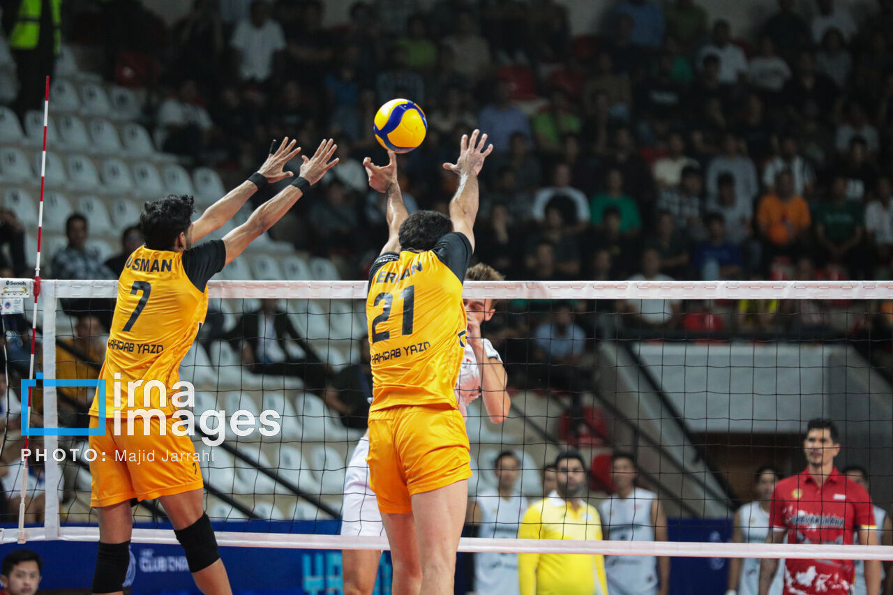 Final game of Asian Men's Club Volleyball Championship