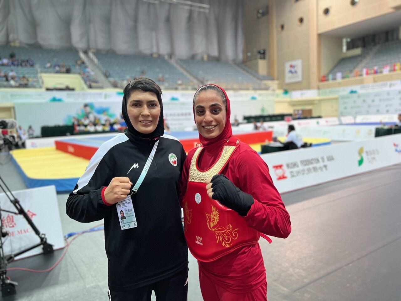 Uşu üzrə Asiya çempionatında iranlı qadınların qızıl medalı