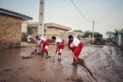 ۹۶ خانوار گرفتار در آبگرفتگی گلستان امدادرسانی شدند