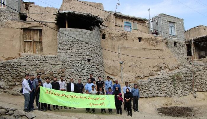 روستایی محروم در جوار قلعه باستانی «پیشتاب» بهره مند از خدمات بنیاد مسکن