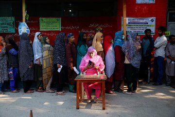 برگزاری اولین انتخابات مجلس یک دهه اخیر در کشمیر هند