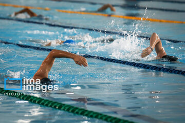 Campamento del equipo nacional de natación en Mashhad