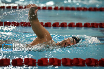 Campamento del equipo nacional de natación en Mashhad