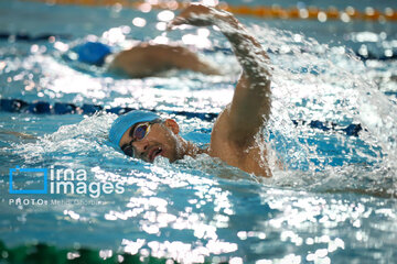 Campamento del equipo nacional de natación en Mashhad