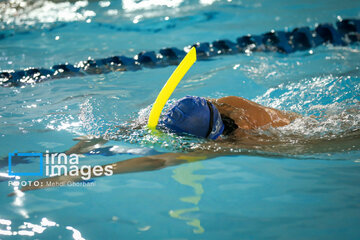 Campamento del equipo nacional de natación en Mashhad