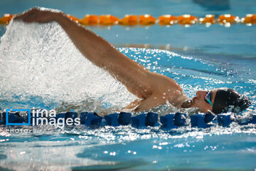 Campamento del equipo nacional de natación en Mashhad