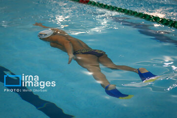 Campamento del equipo nacional de natación en Mashhad