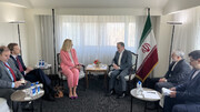 Iran FM meets senior UN, ICRC, PGCC officials in New York