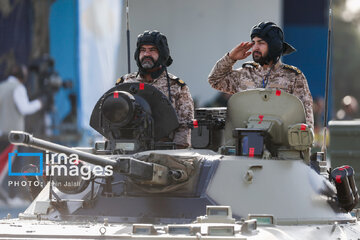 Iran's Sacred Defense Week military parade