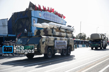 Iran's Sacred Defense Week military parade