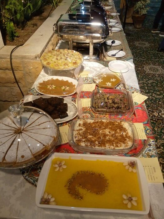 Joint table between Iran and Pakistan at the food and cooking festival in Karachi + photo