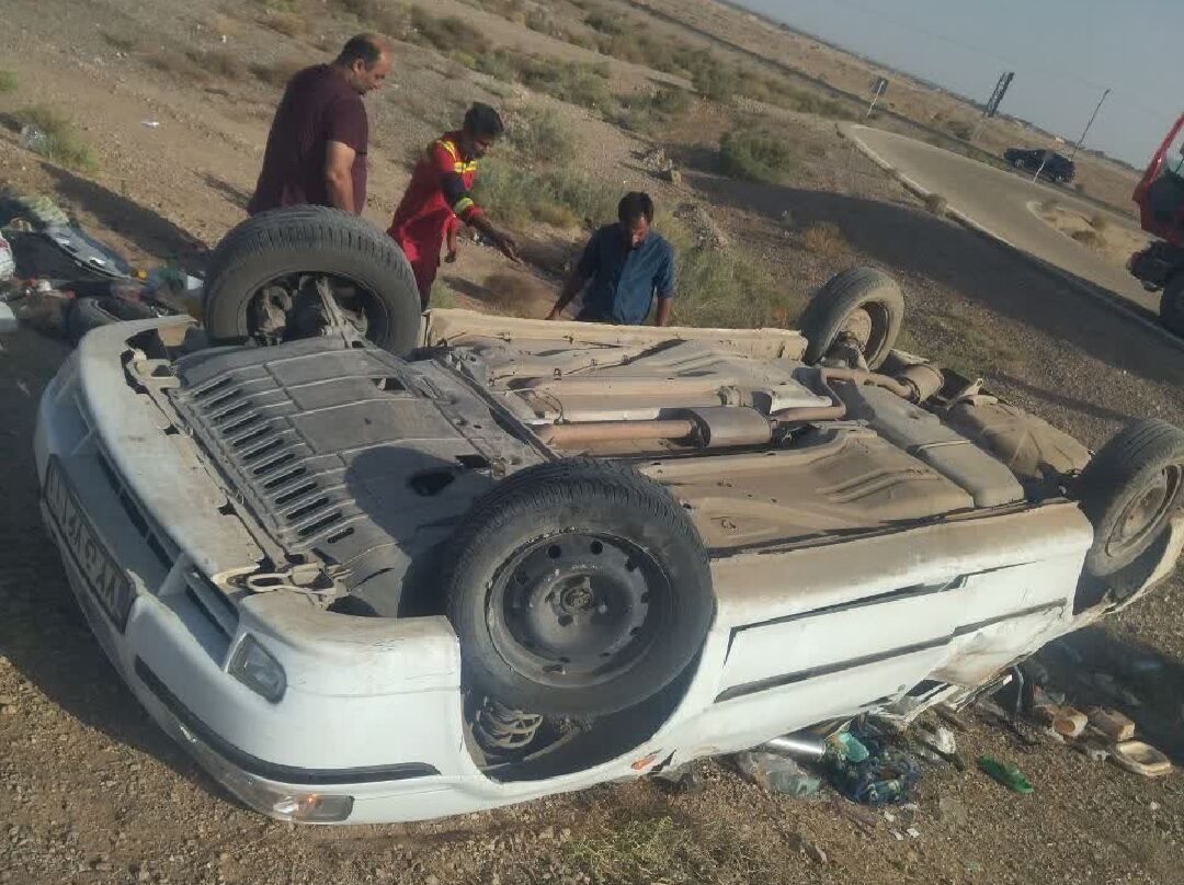 امداد رسانی به ۱۶ مصدوم در حوادث جاده‌ای استان سمنان/یک نفر فوت شد