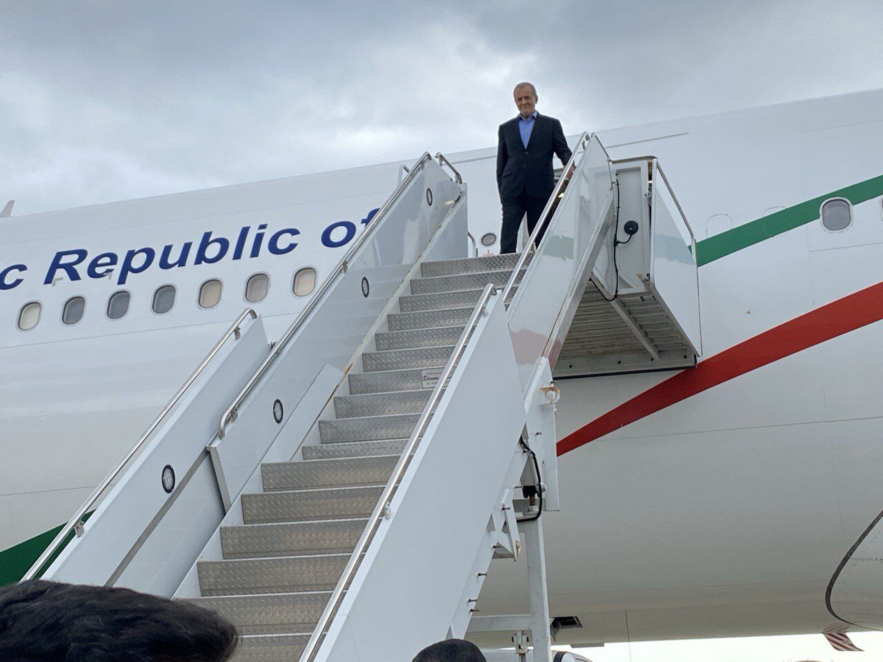 Der iranische Präsident traf in New York ein