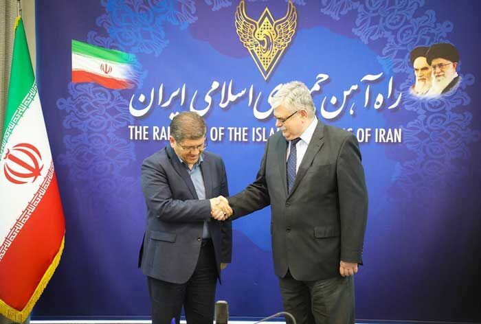 Russian ambassador, Iran top rail official discuss bilateral cooperation