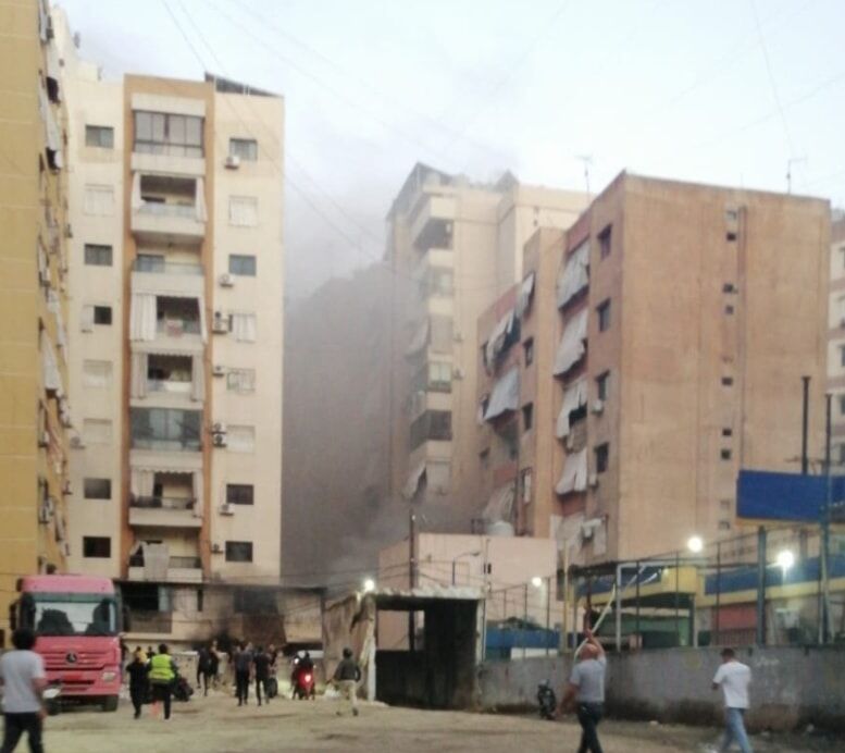 عدد من الجرحى في عدوان إسرائيلي على الضاحية الجنوبية لبيروت