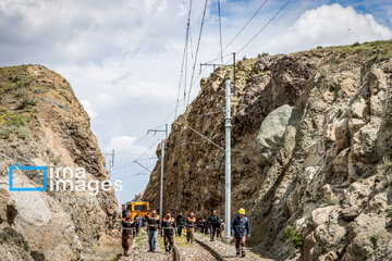 Tabriz-Jolfa railway; Iran's only electric train route