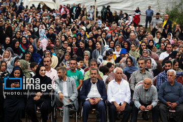 Paddy field sports fest in northern Iran