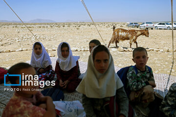 Nomad school in south of Iran