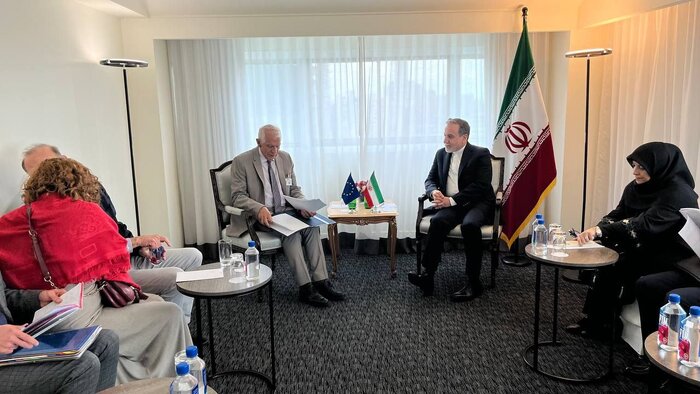 Iran FM meets top EU, UK diplomats in New York